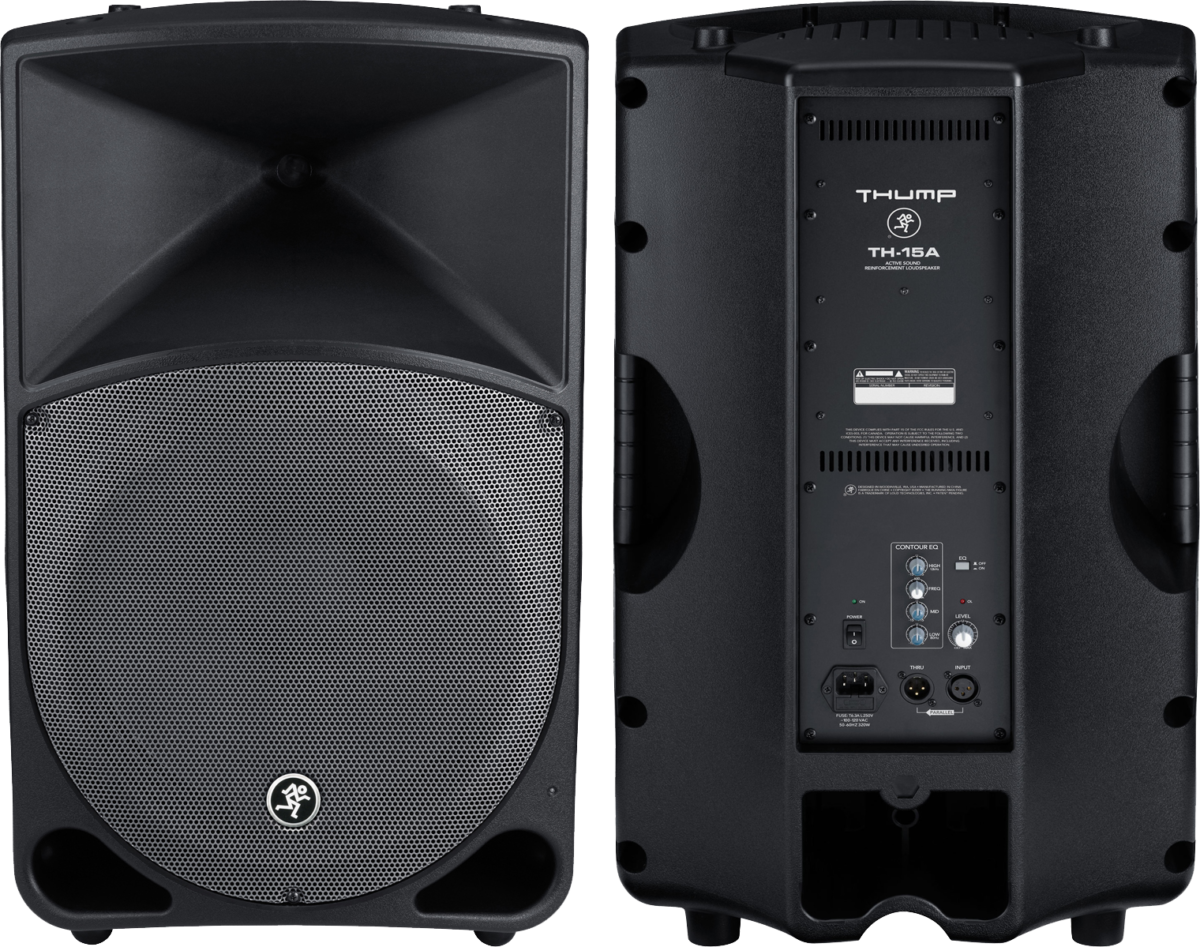 Mackie Thump 15A Active Portable PA Speakers (Pair) - Ibiza Party Kit